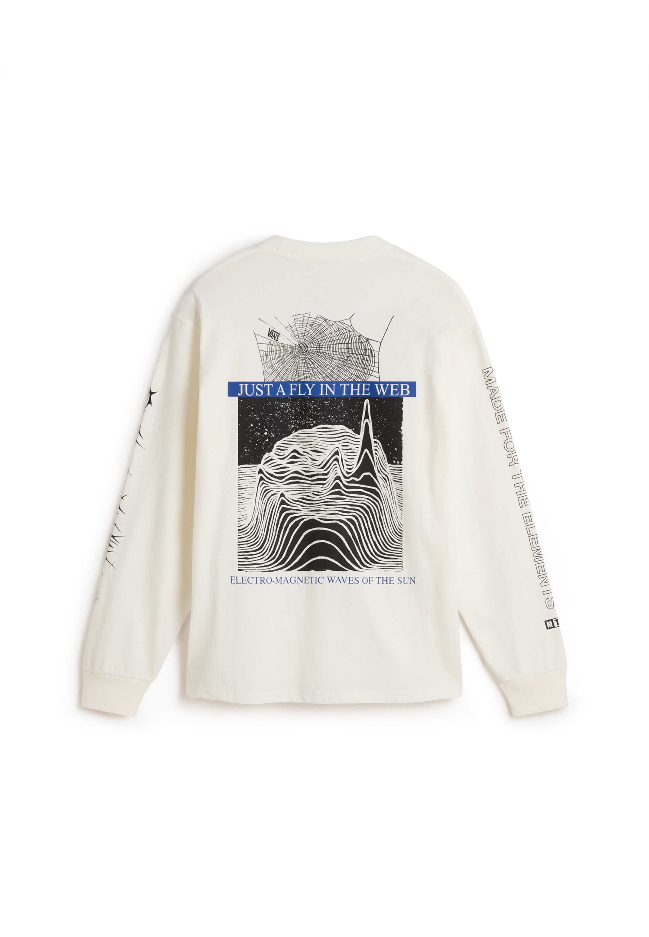 VANS Tričko 'Electro Waves' - Biela