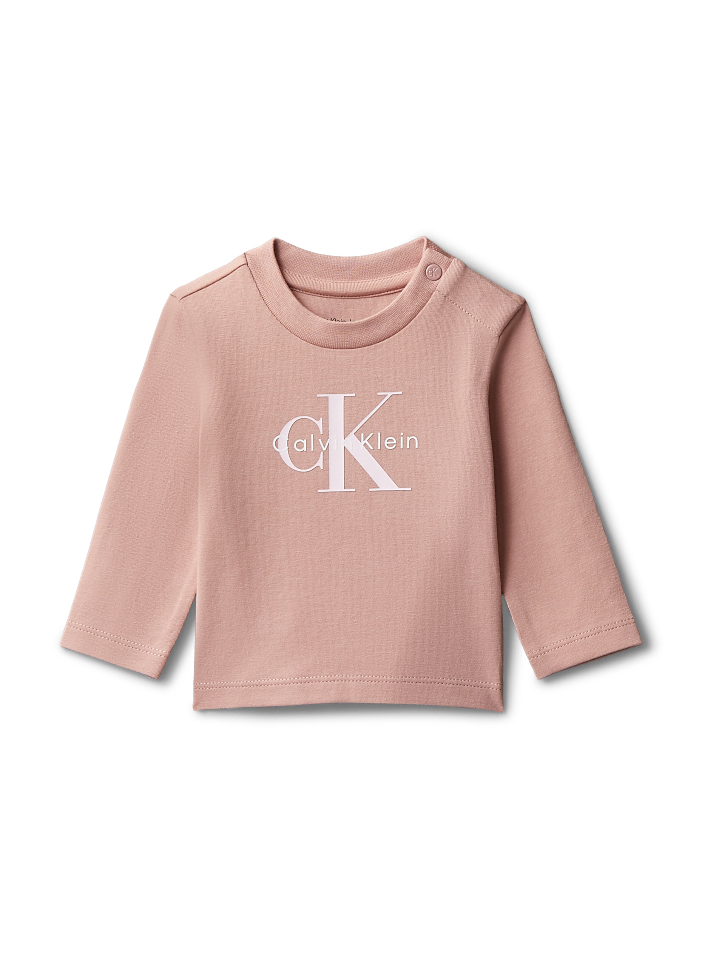 Calvin Klein Jeans T-shirt i rosa: framsida