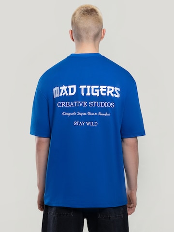 MAD TIGERS Shirt 'Creative Studios' in Blauw