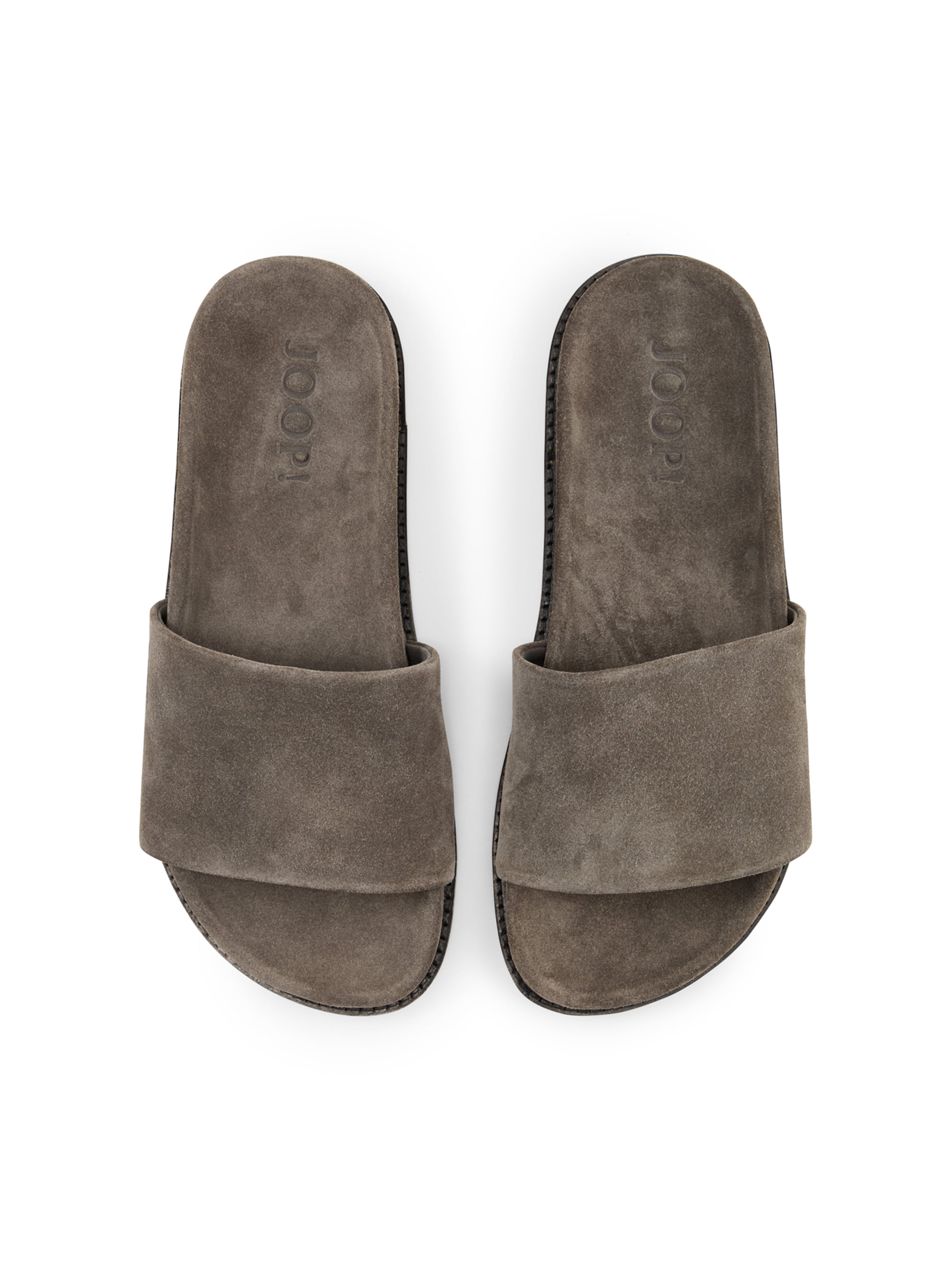 Sandales 'Velluto Stampa Gianluca' JOOP! en gris