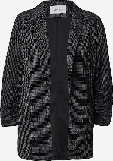 Švarkas 'Christin' iš ABOUT YOU, spalva – juoda / sidabrinė, Prekių apžvalga