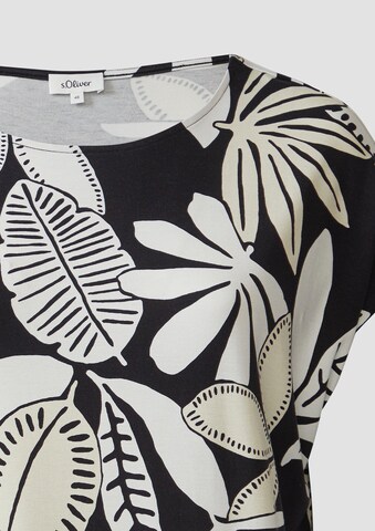 T-shirt s.Oliver en noir