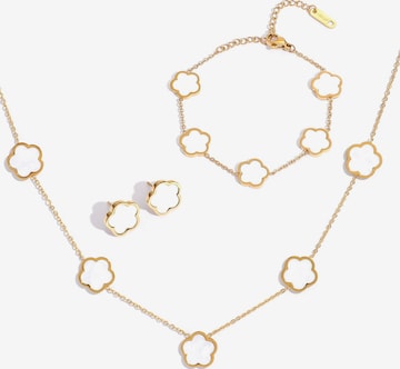 NTHIRTYTHREE Jewelry Set in White: front