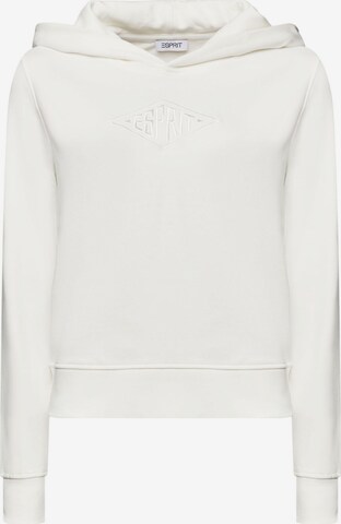 ESPRIT Sweatshirt in Wit: voorkant