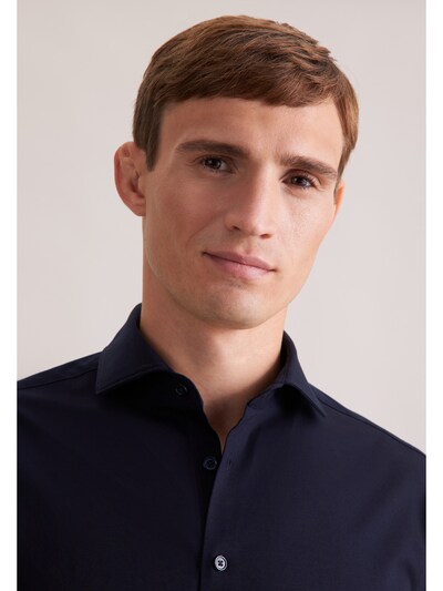 SEIDENSTICKER Chemise business en bleu foncé, Vue avec produit