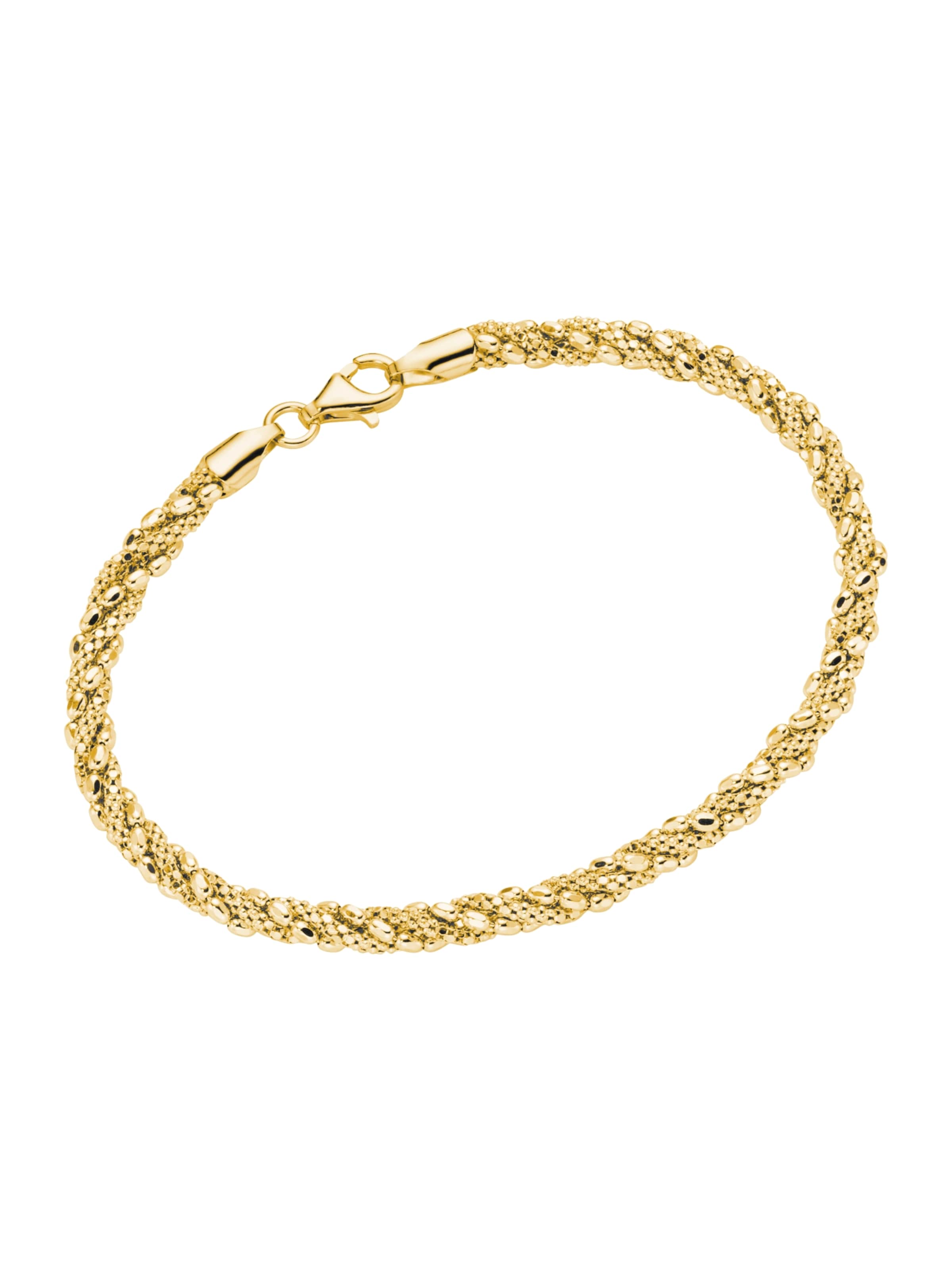 Braccialetto di Smart Jewel in oro: frontale