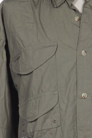 COLUMBIA Button Up Shirt in M in Grey