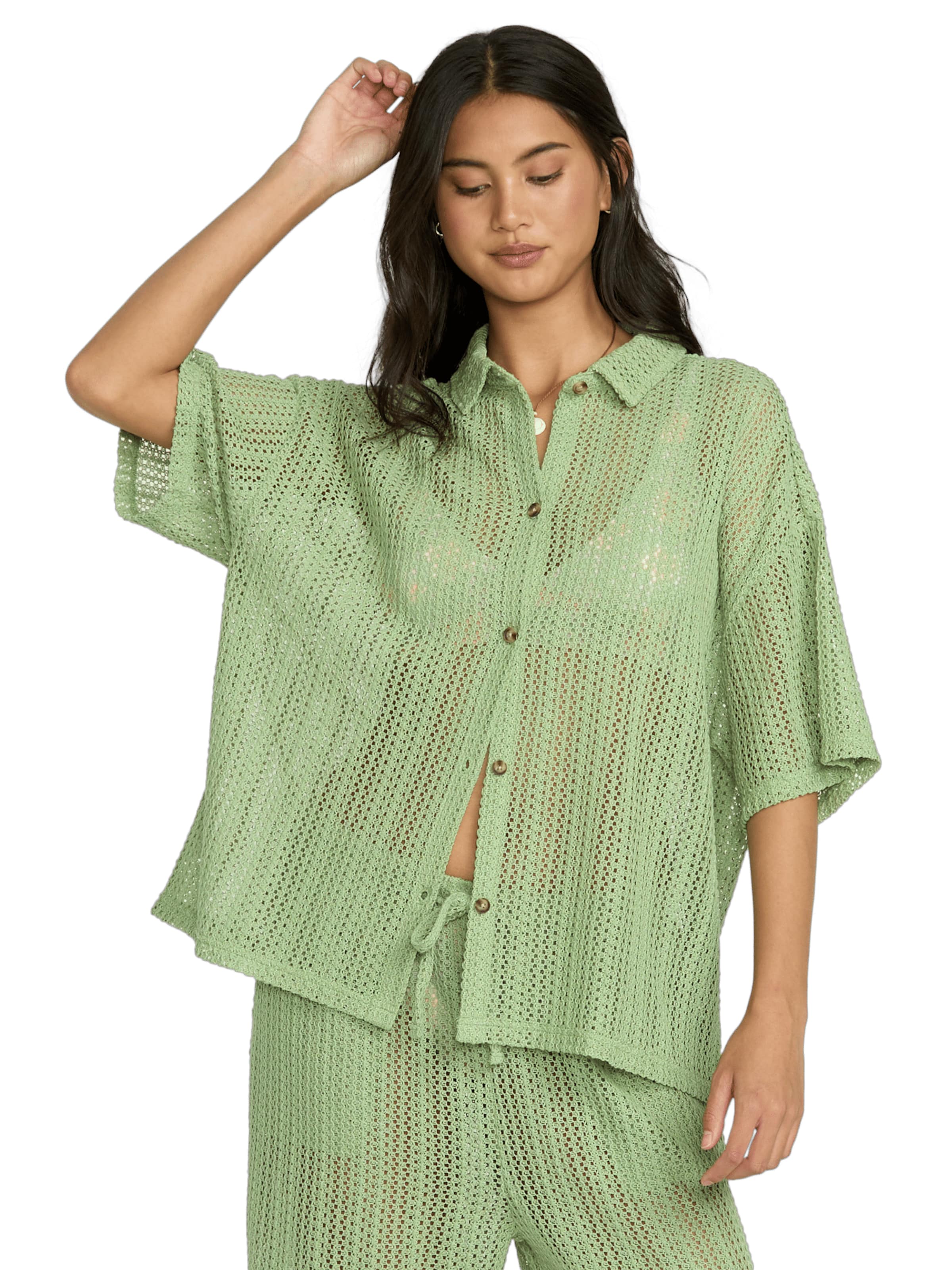 Chemisier BILLABONG en vert : devant