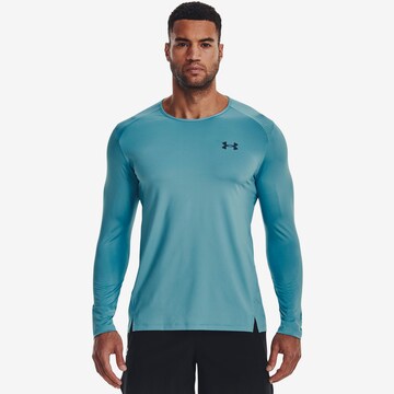 UNDER ARMOUR Functioneel shirt in Blauw: voorkant