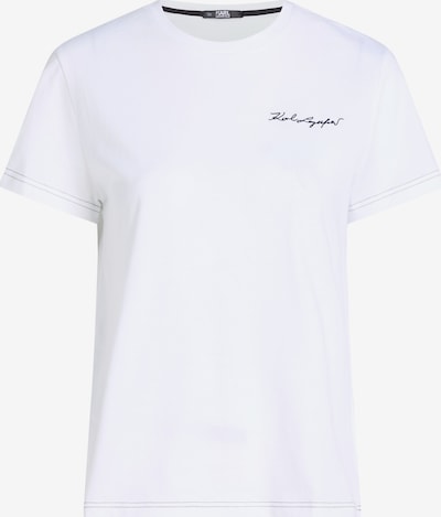 Karl Lagerfeld Shirts 'Signature' i sort / hvid, Produktvisning