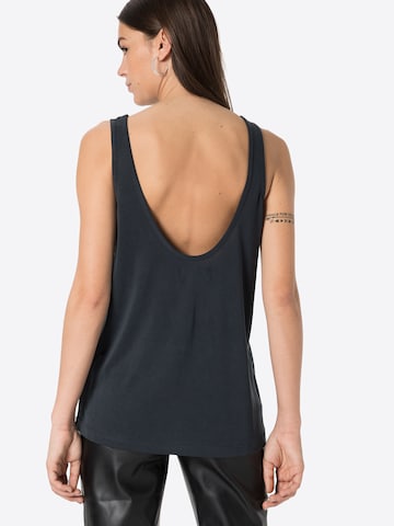 Karo Kauer Top in Schwarz