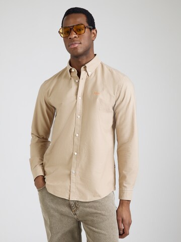 BOSS Regular fit Ing 'ROAN' - bézs: elől