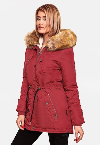 Parka d’hiver 'La Viva' NAVAHOO en rouge