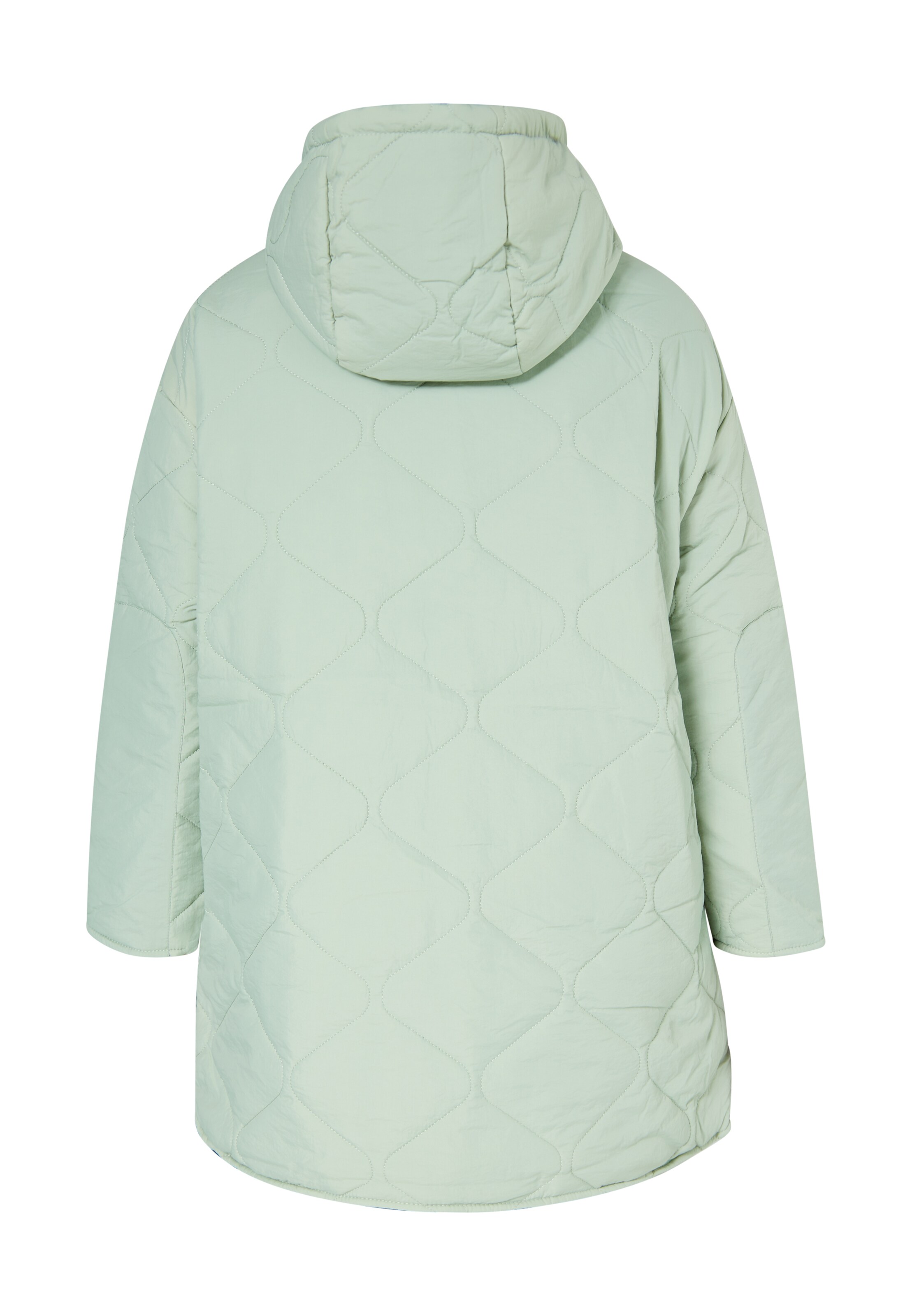 usha WHITE LABELPrijelazna jakna 'Pryam' - zelena boja