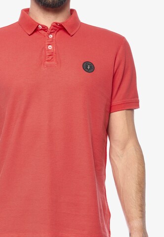 Le Temps Des Cerises Poloshirt 'DYLON' in Pink