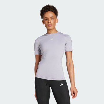 ADIDAS PERFORMANCE Funktionsshirt in Grau: Vorderseite