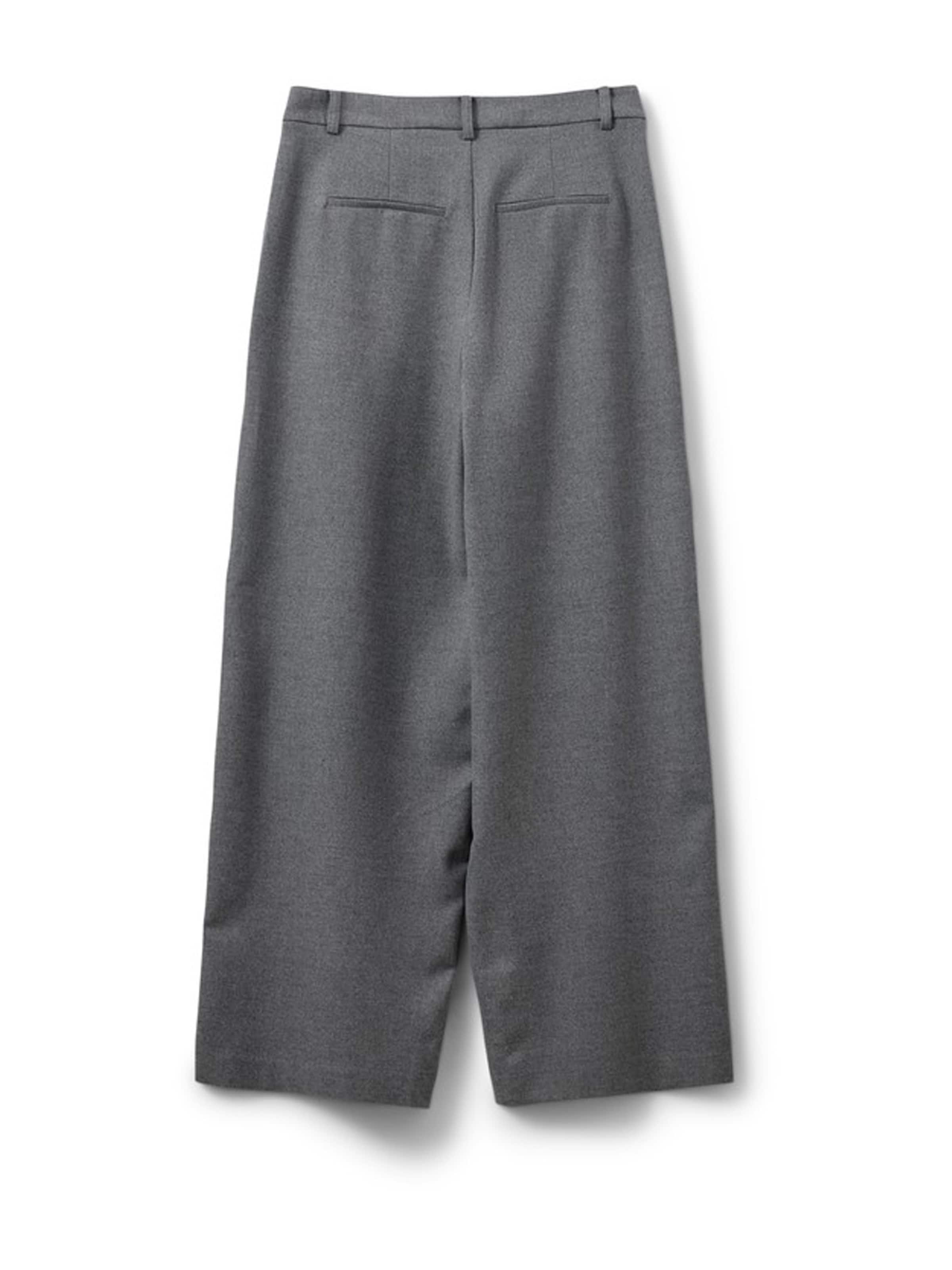 Sofie Schnoor Loose fit Pleat-front trousers 'ROSALIND' in Grey