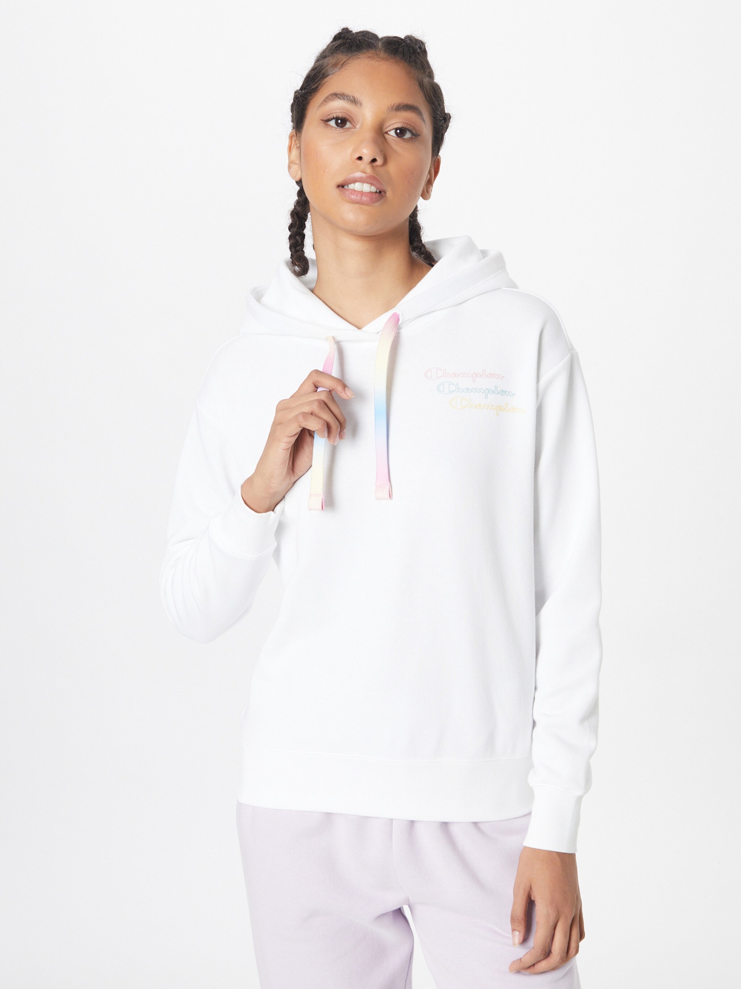 Frauen Sweat Champion Authentic Athletic Apparel Sweatshirt in Weiß - SA03275 Frauen Sweat Champion Authentic Athletic Apparel Sweatshirt in Weiß - SA03275