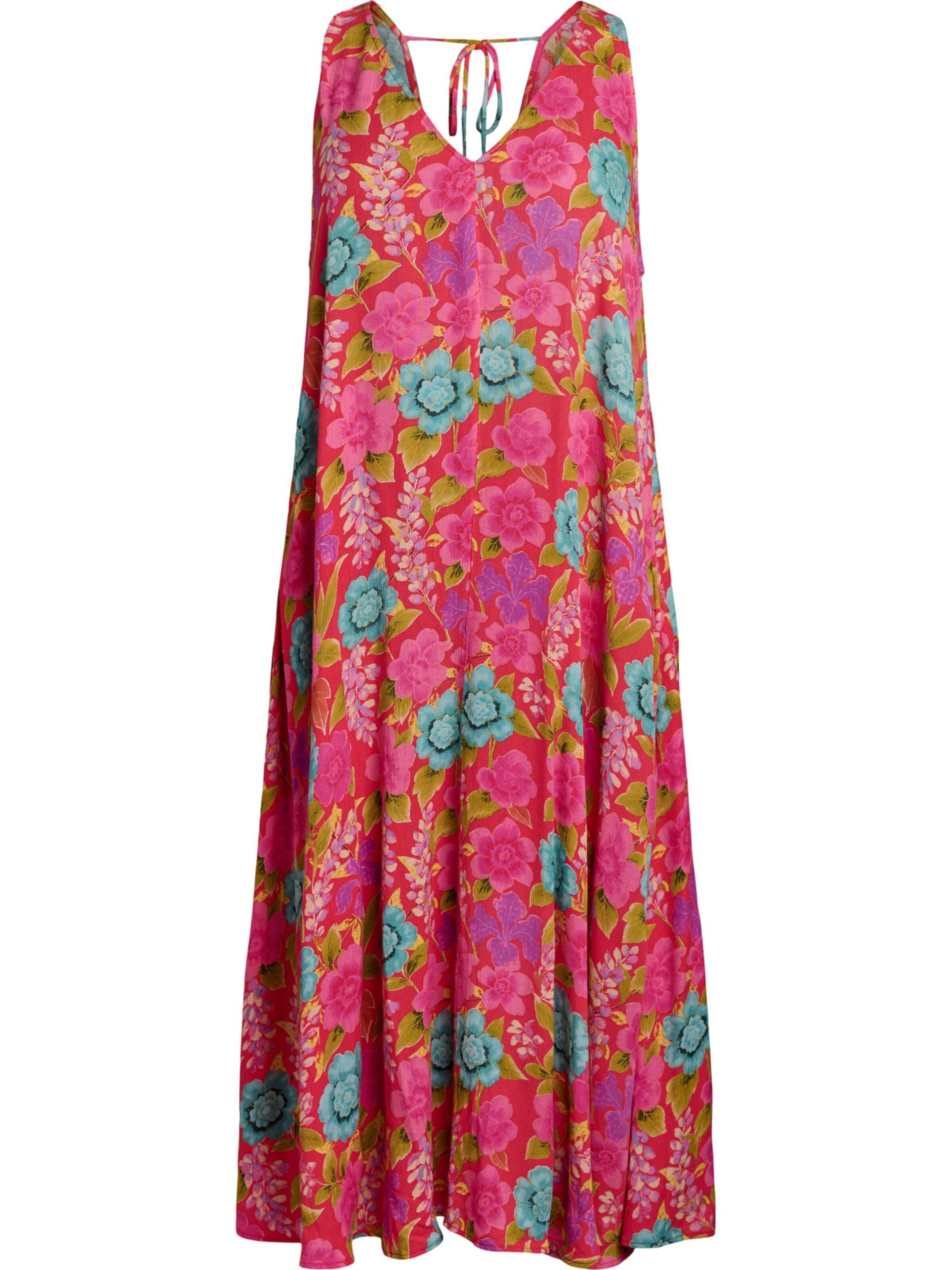 Swim by Zizzi Beach dress 'Slulu' in Red: front