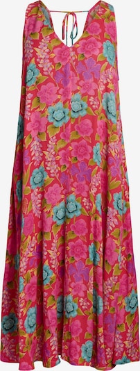 Paplūdimio suknelė 'Slulu' iš Swim by Zizzi, spalva – turkio spalva / alyvuogių spalva / rožinė / spanguolių spalva, Prekių apžvalga