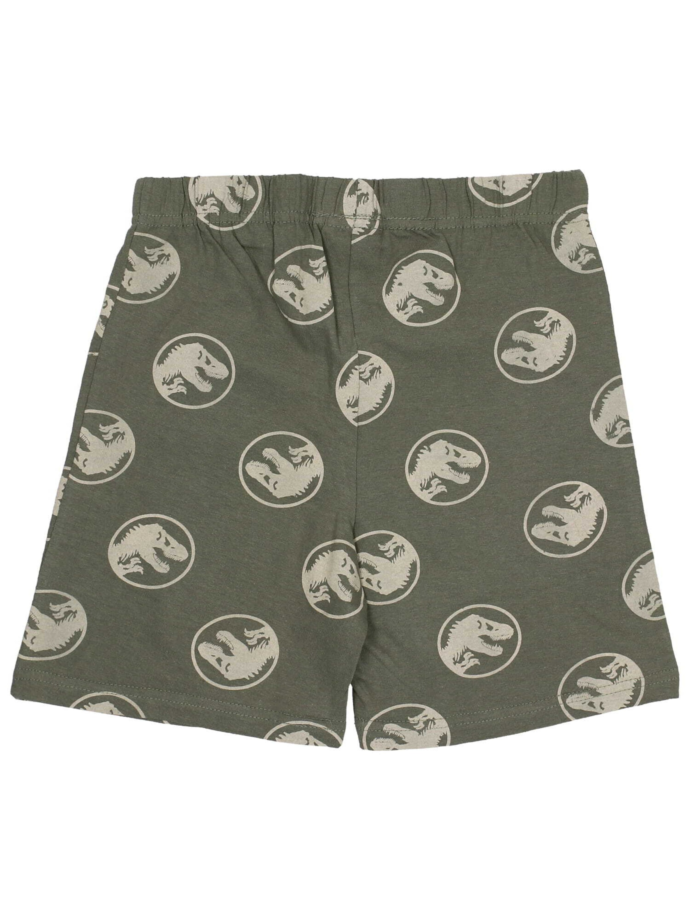 Jurassic World Schlafanzug 'Jurassic World' in Grün