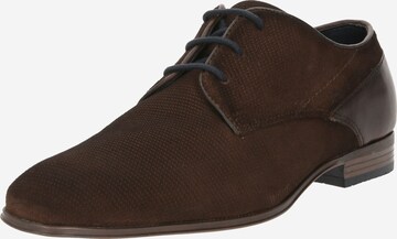 bugatti Lace-Up Shoes 'Mattia Eco' in Brown: front