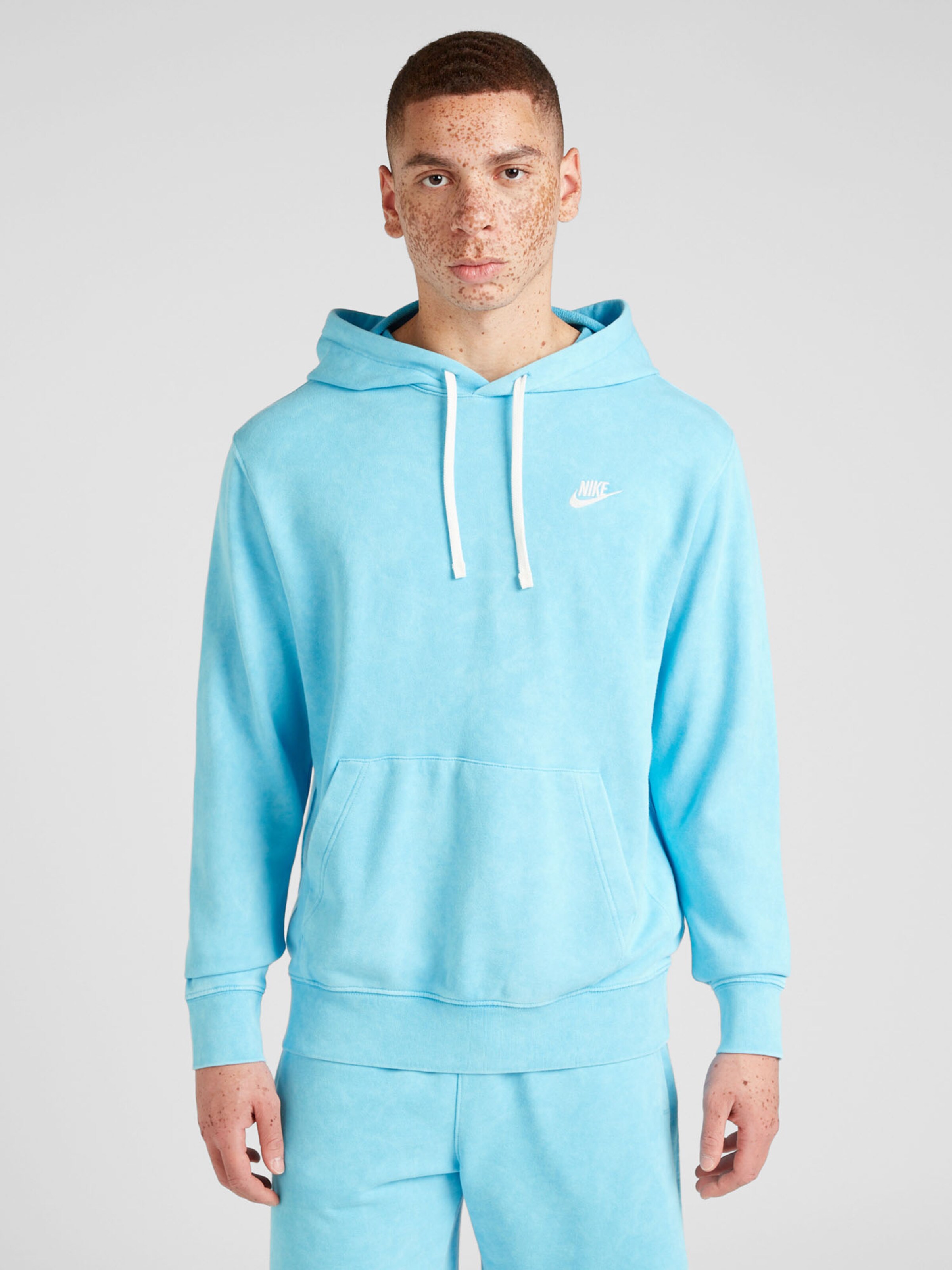 Sweat shirt CLUB Nike Sportswear en Bleu Cyan ABOUT YOU