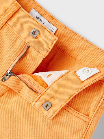 NAME IT Regular Shorts 'Randi' in Orange