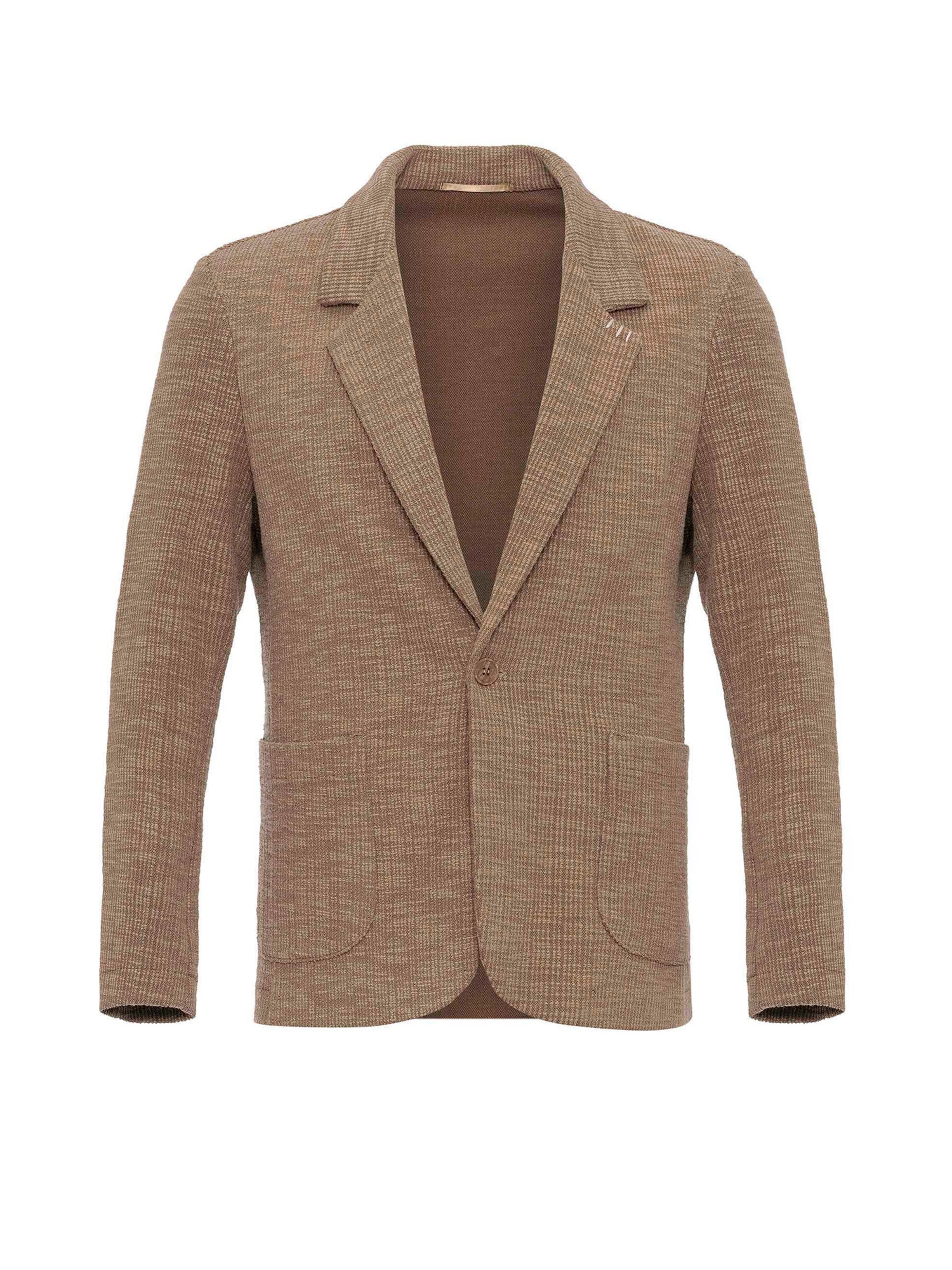 Antioch Средняя посадка Пиджак в Коричневый: спереди