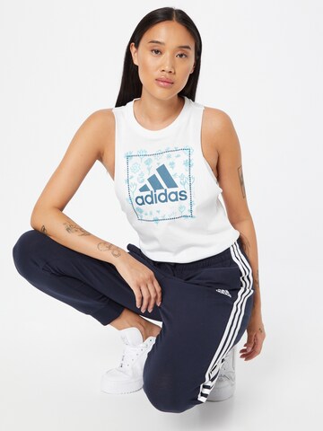 Top sportivo di ADIDAS SPORTSWEAR in bianco