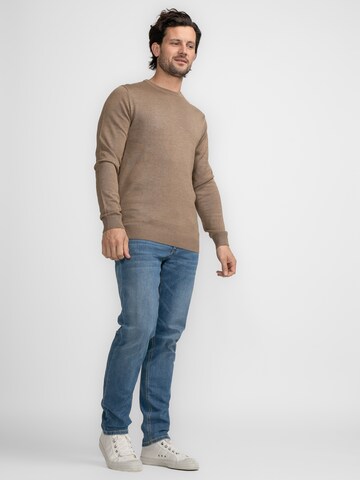 Petrol Industries Sweater in Brown