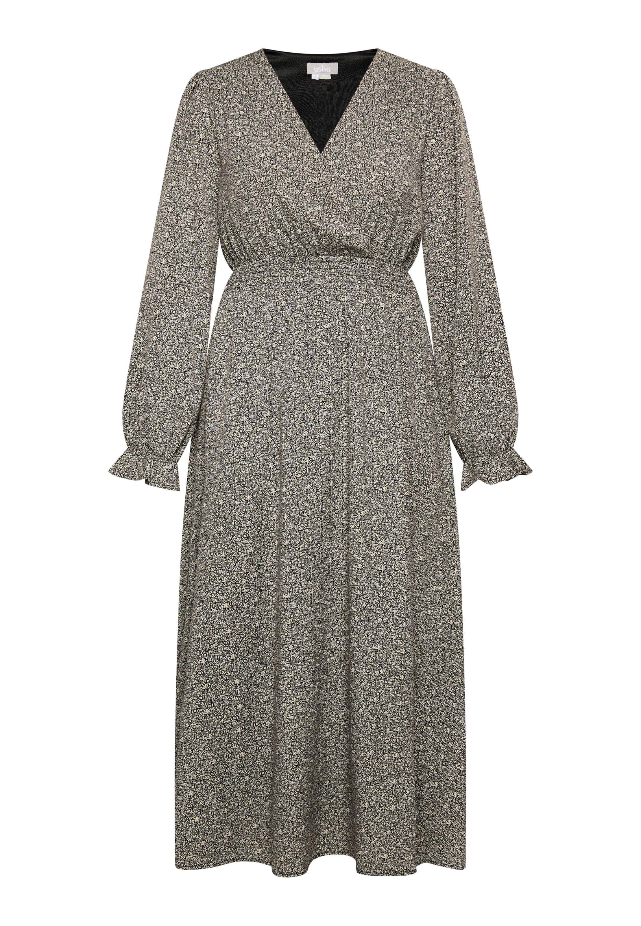 Usha Платье в Черный: спереди