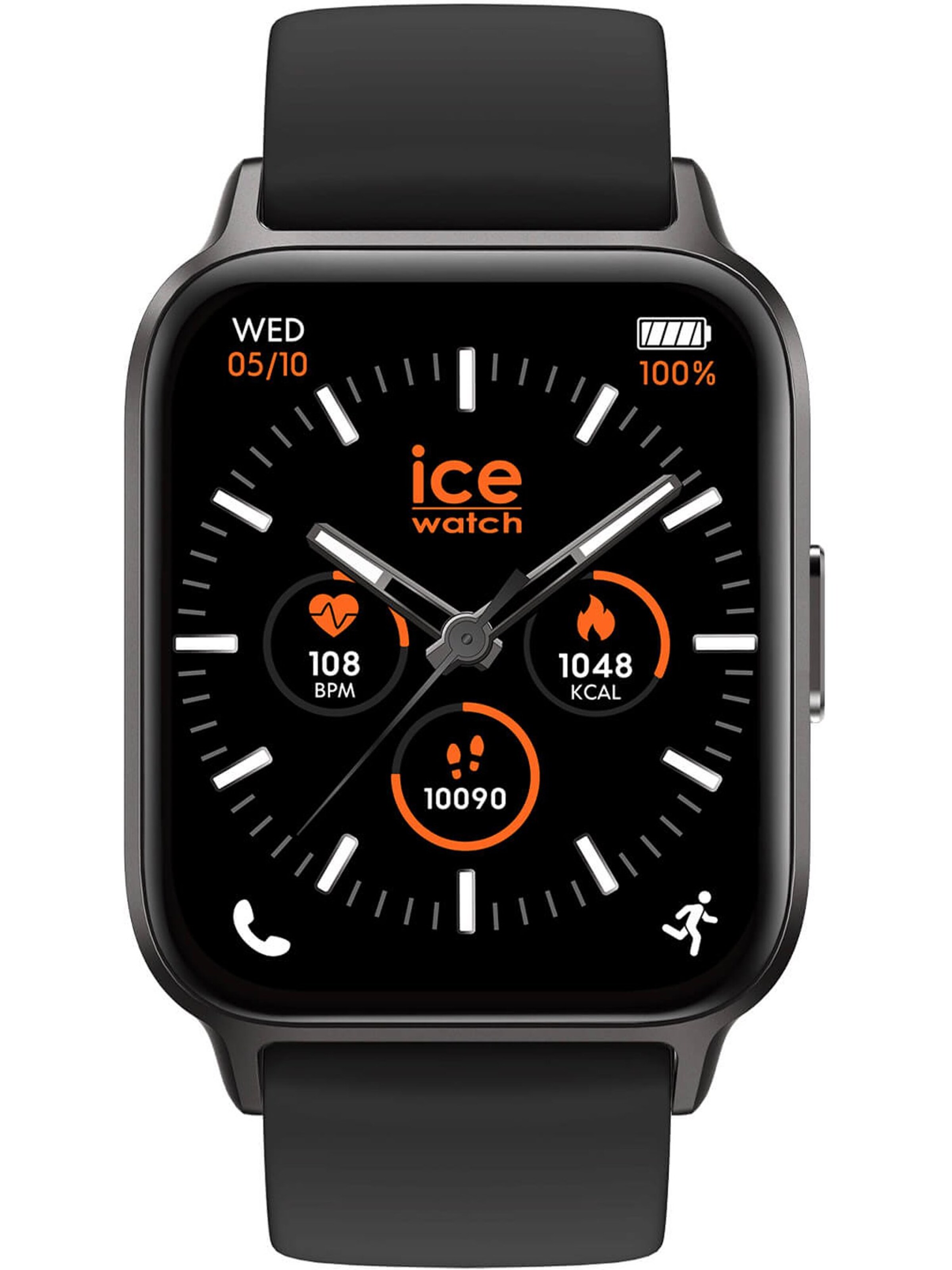 ICE WATCH Uhr in Schwarz: Vorderseite