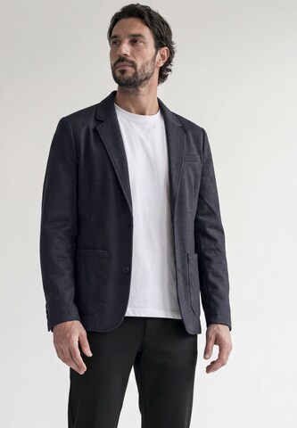 Street One MEN Regular fit Business Blazer in Blue: front