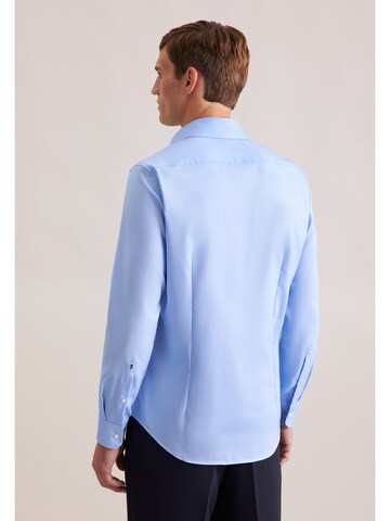 SEIDENSTICKER Slim fit Zakelijk overhemd in Blauw