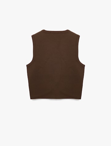 Koton Suit Vest in Brown