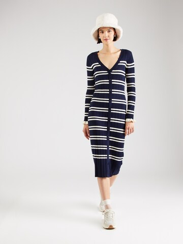 YAS Knit dress 'YASMIQLO' in Blue: front