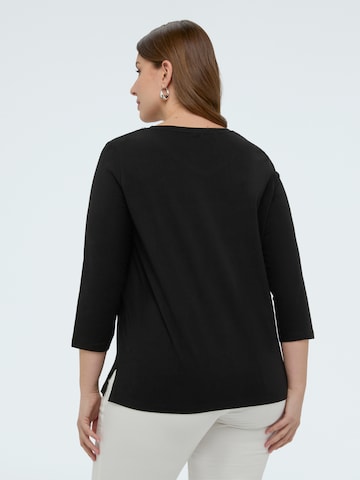T-shirt Fiorella Rubino en noir