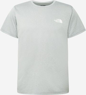 THE NORTH FACE Functioneel shirt 'REAXION' in Grijs: voorkant