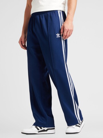 Baggy Pantalon 'Adicolor Firebird' ADIDAS ORIGINALS en bleu : devant