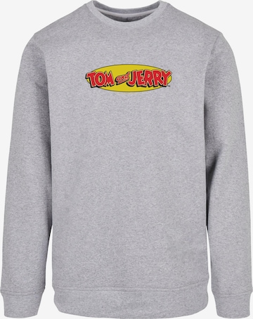 ABSOLUTE CULT Sweatshirt 'Tom and Jerry' in Grau: predná strana