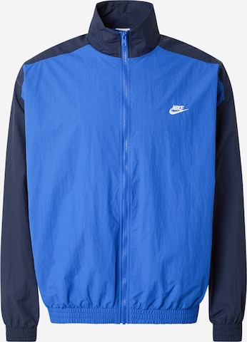 Nike Sportswear Välikausitakki 'CLUB' värissä sininen: etupuoli