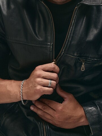 REYTEL Armband 'FORTO'‌‌‌ in Silber: Vorderseite
