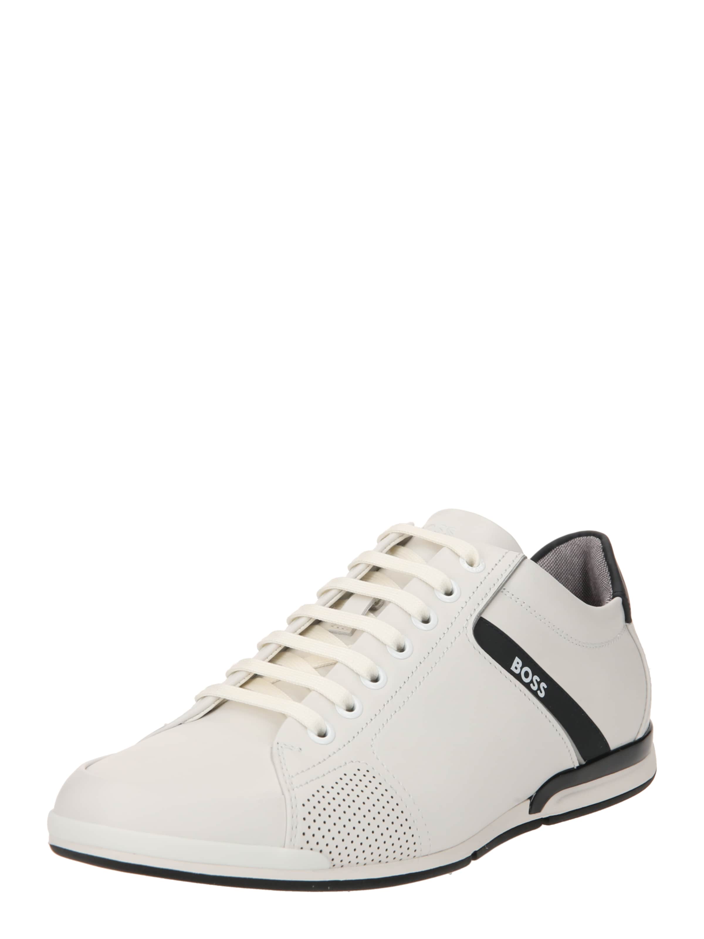 Sneaker bassa 'Saturn' di BOSS in bianco: frontale