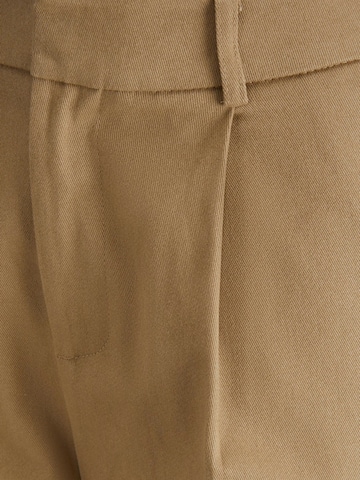 JJXX Loose fit Pleated Pants 'LYKKE' in Brown