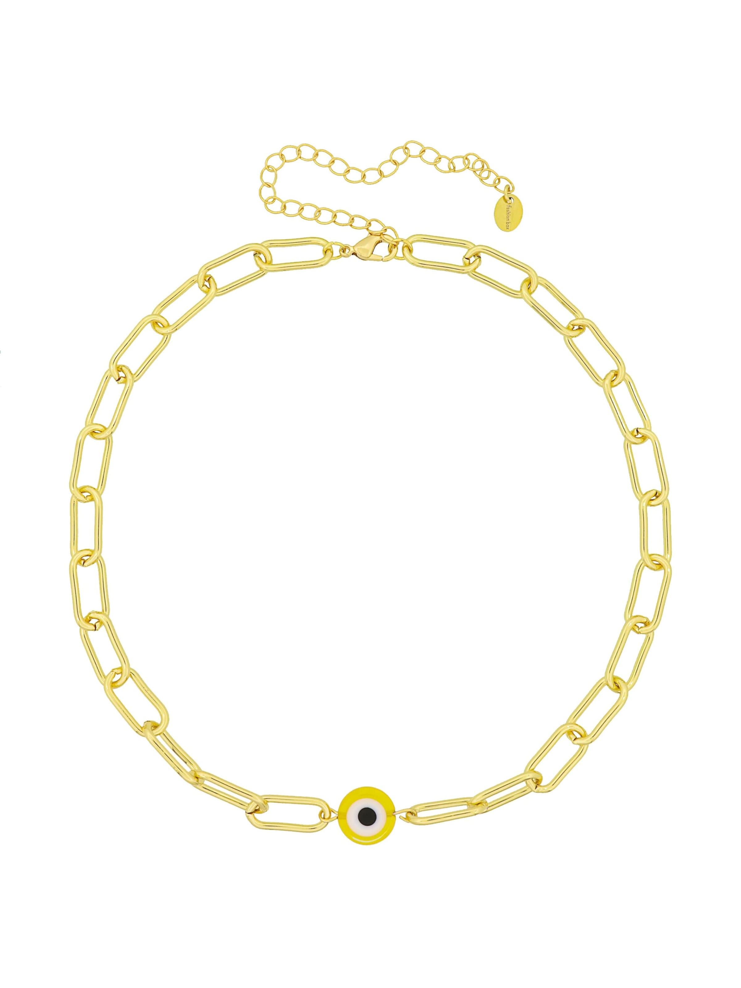 Fashionbox Necklace in Gold: front