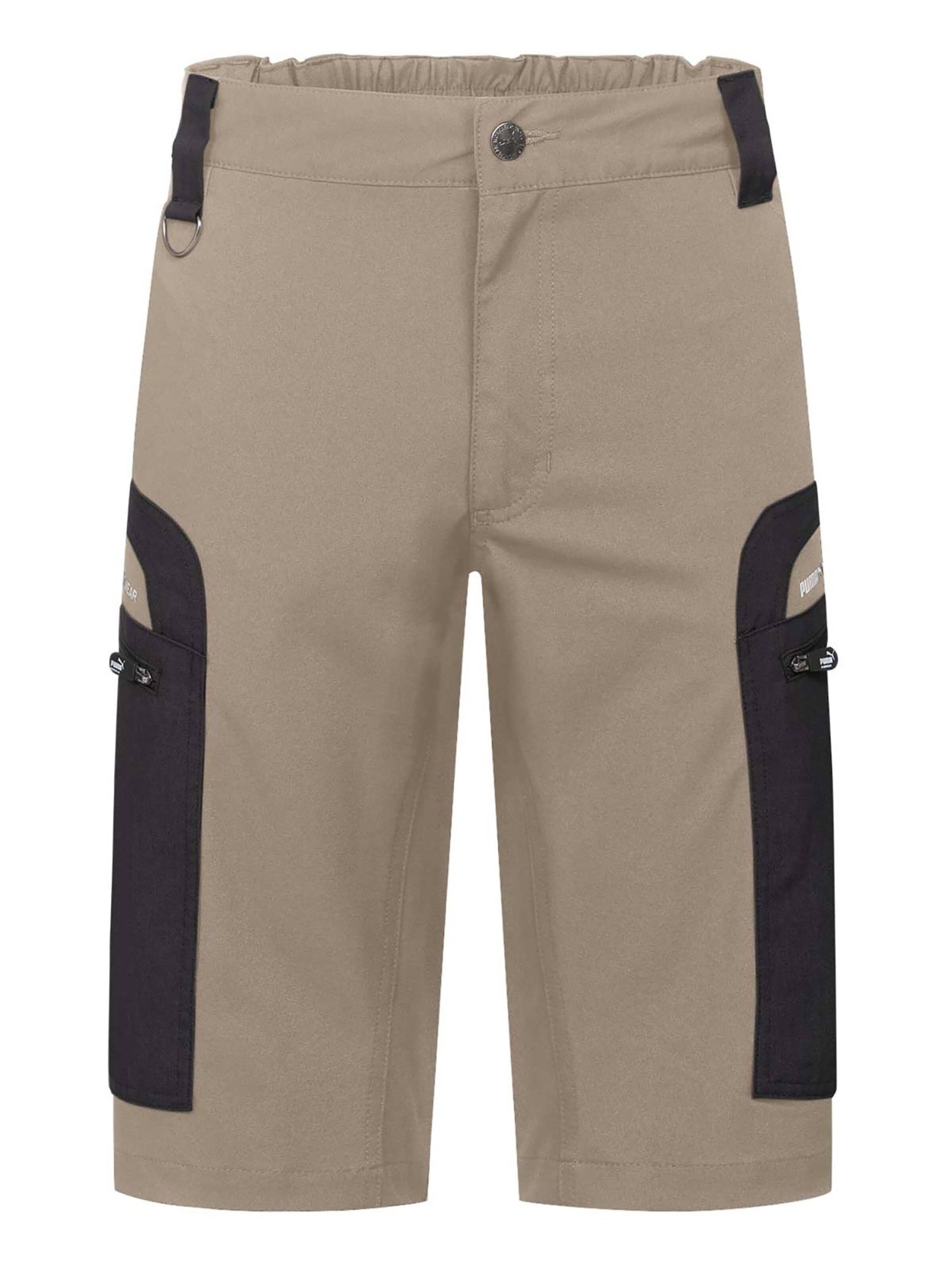 PUMA Workwear Regular Athletic Pants 'Puma Workwear Pro One' in Brown: front