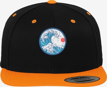 Casquette 'Kanagawa' F4NT4STIC en orange : devant