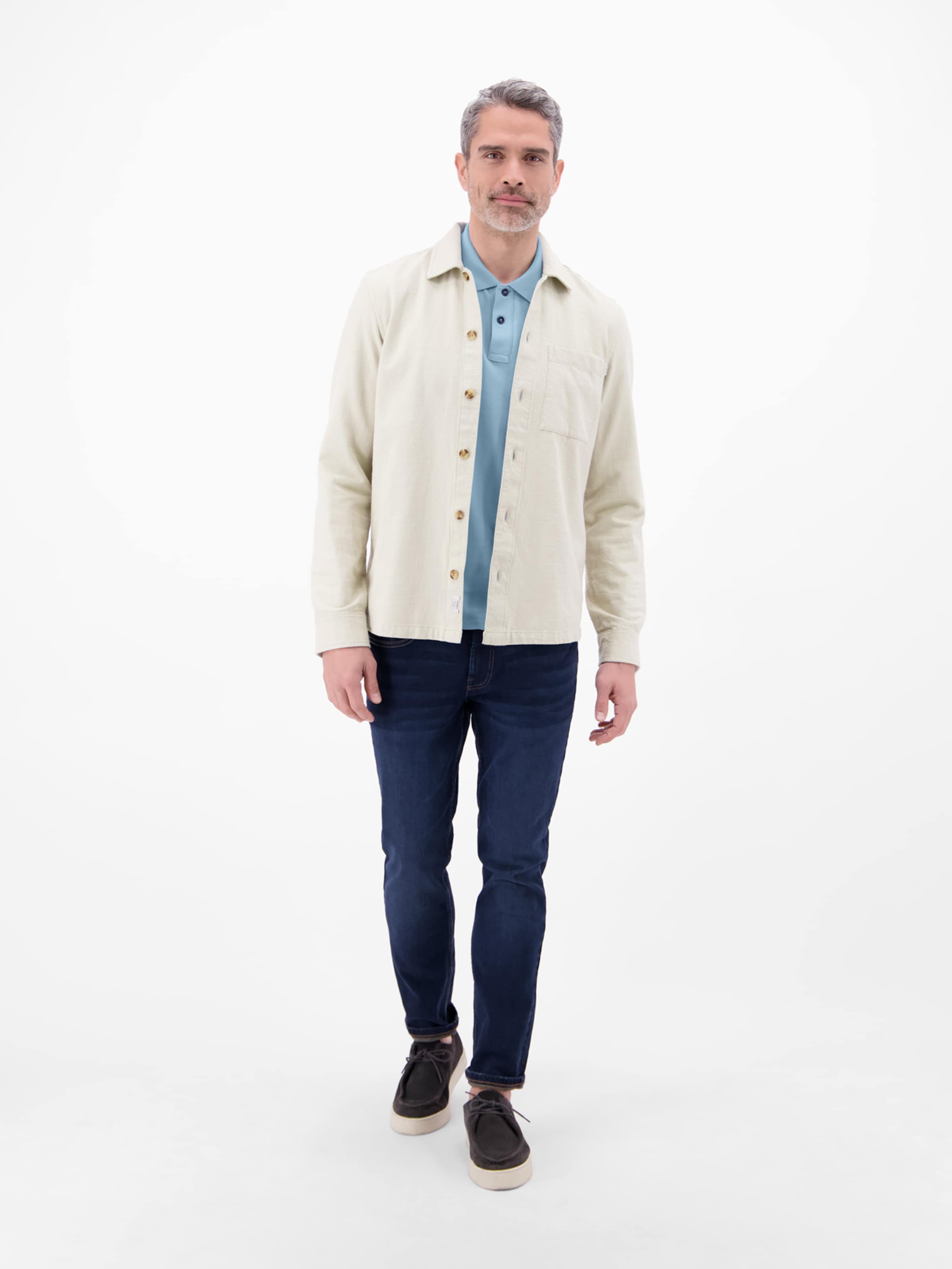 LERROS Poloshirt in Blau: Vorderseite