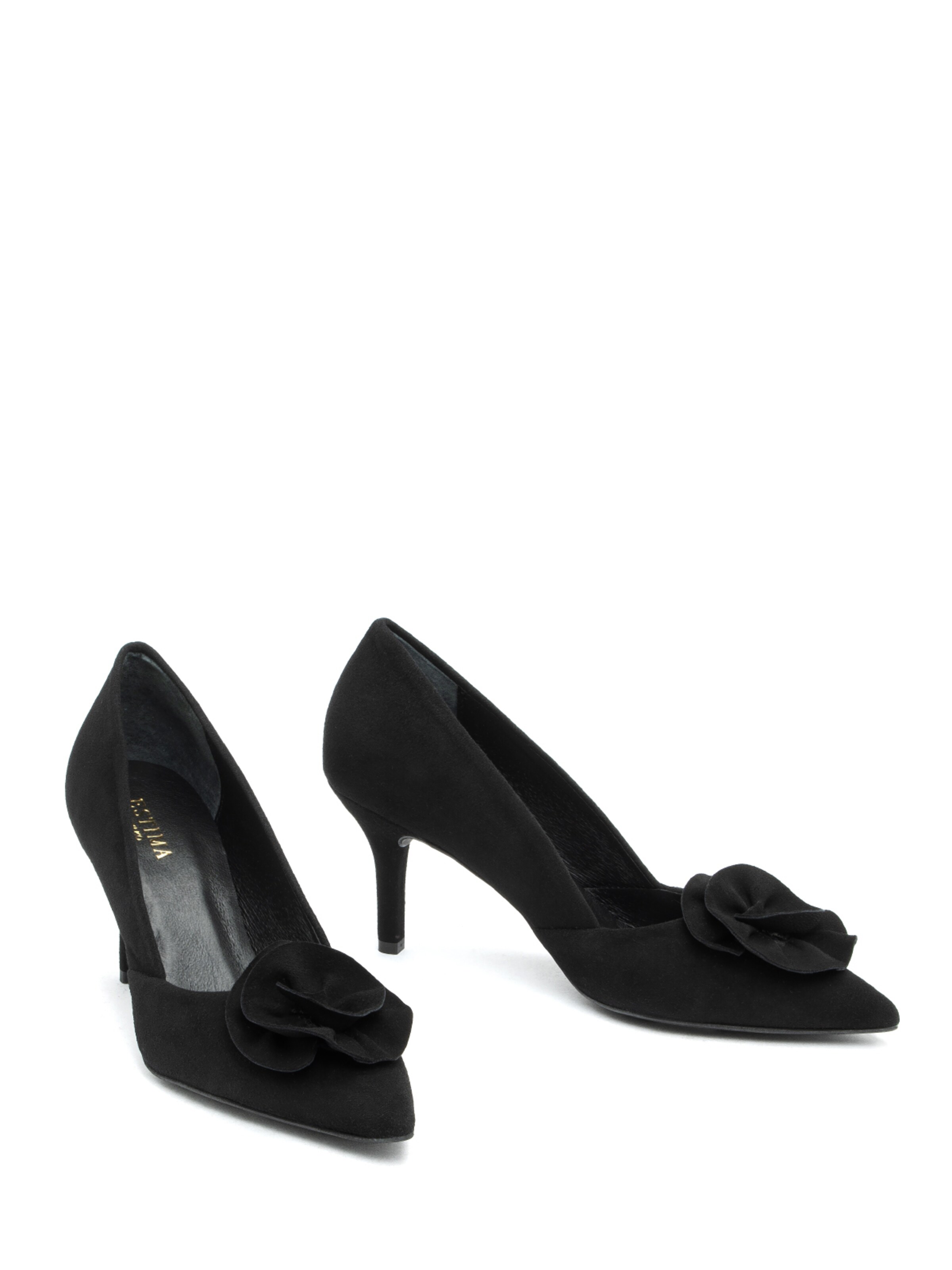 RYLKO Czółenka w kolorze czarny